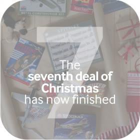 <span><strong>This deal has now ended. Make sure to check the latest deal. </strong><br />Up to 20% off toys and games on the Seventh Day&mdash;a festive offer for both the young and young at heart!<br /><br /><a href="https://shop.iwm.org.uk/c/1695/12-deals-of-christmas">12 Deals of Christmas</a><br /></span>